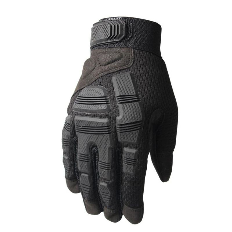Tactical Gloves Military Armored Gloves Outdoor Airsoft Combat Shooting Gloves Men Full Finger Sport Gloves Black M