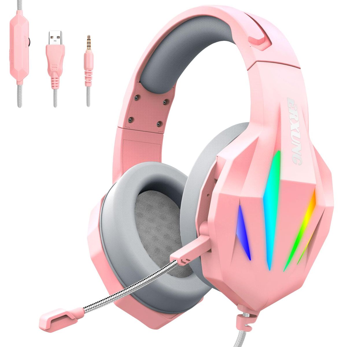 Gaming Headset 3.5mm Audio Gaming Headphones For Gamers With