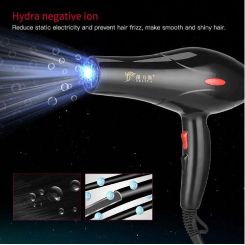 Salon Hair Dryer 2200W - With 4 Components