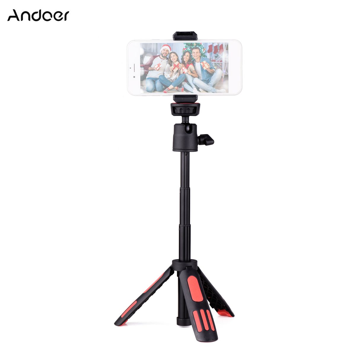 Andoer M12 Portable Mini Tripod 3 Sections Extendable With