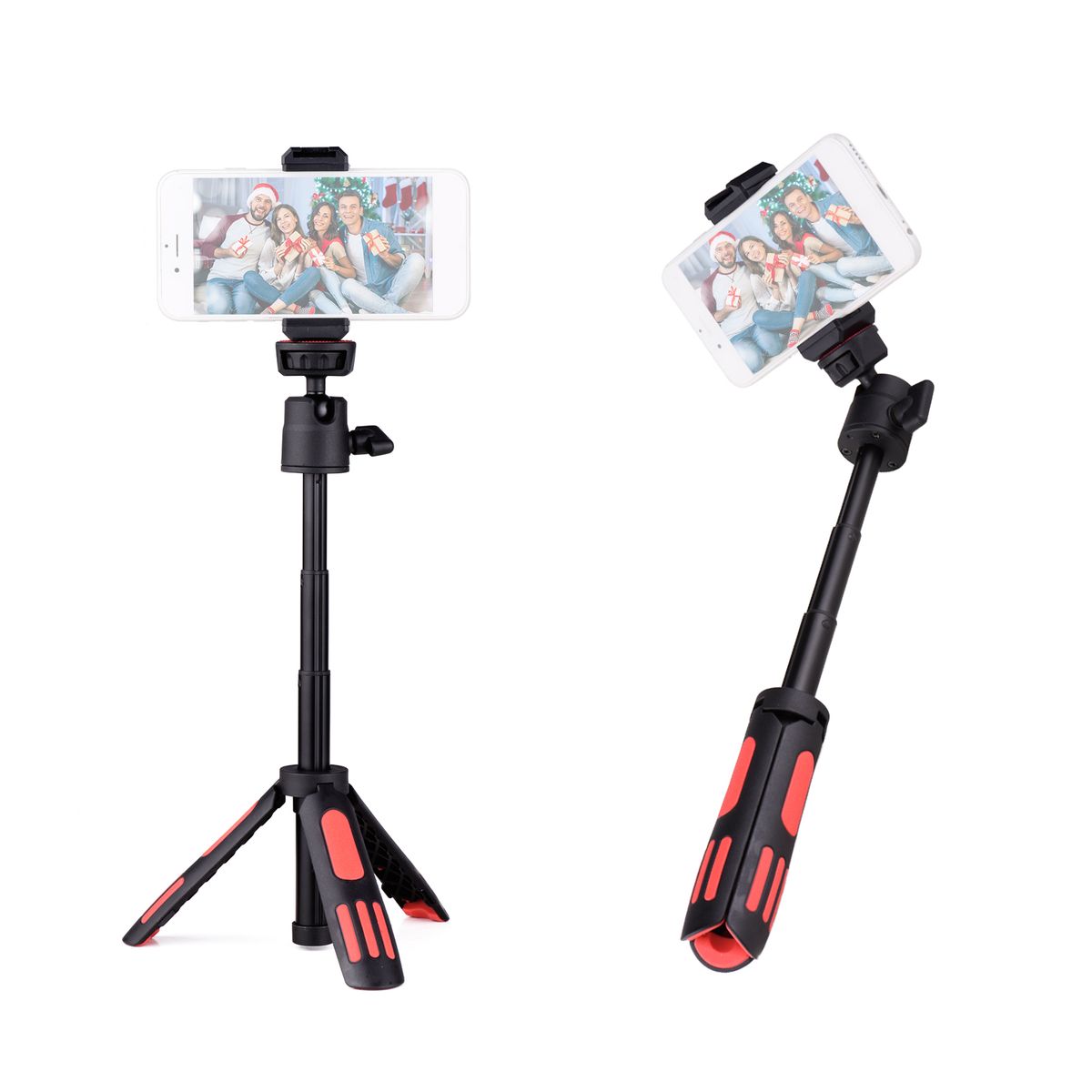 Andoer M12 Portable Mini Tripod 3 Sections Extendable With