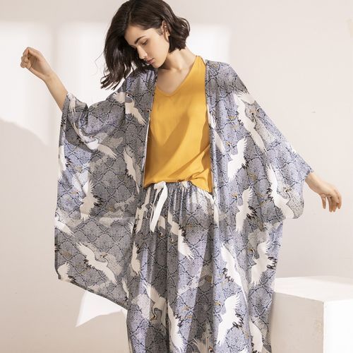 Women's Pajamas 4 PCS Spring Autumn Pajama Sets