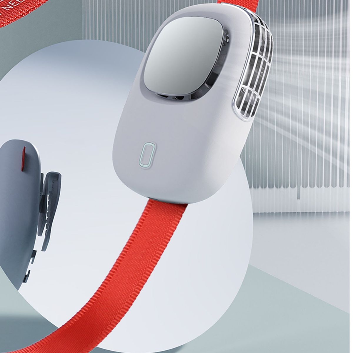 Handheld Multifunctional Clip Fan USB Chargeing Port Design