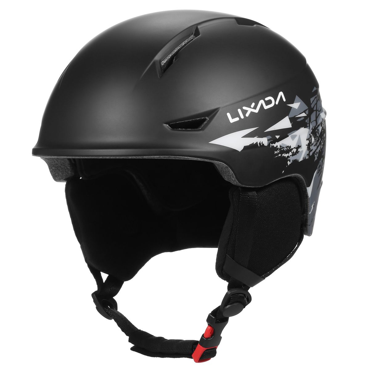 Snowboard Helmet With Detachable Earmuff Men Women