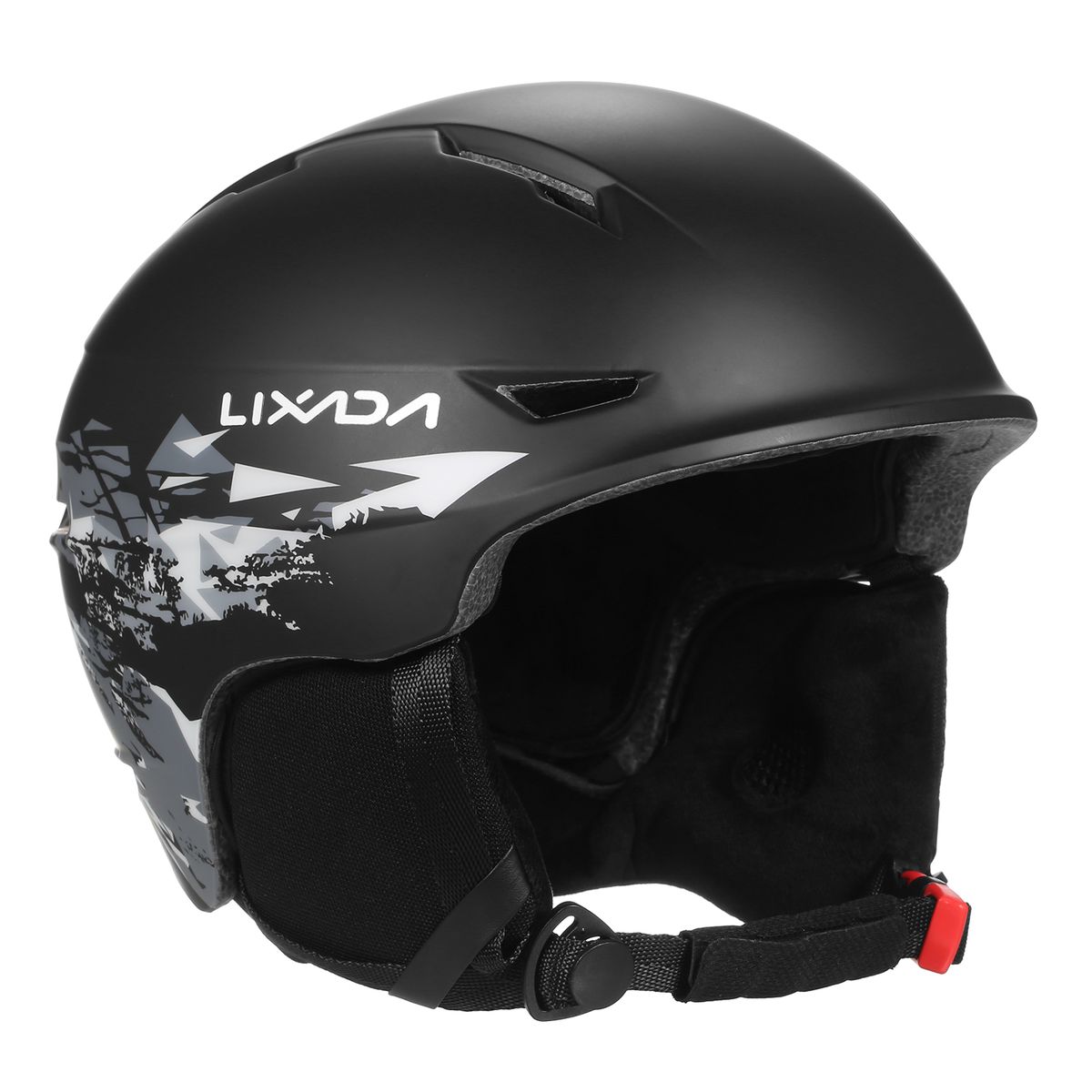 Snowboard Helmet With Detachable Earmuff Men Women