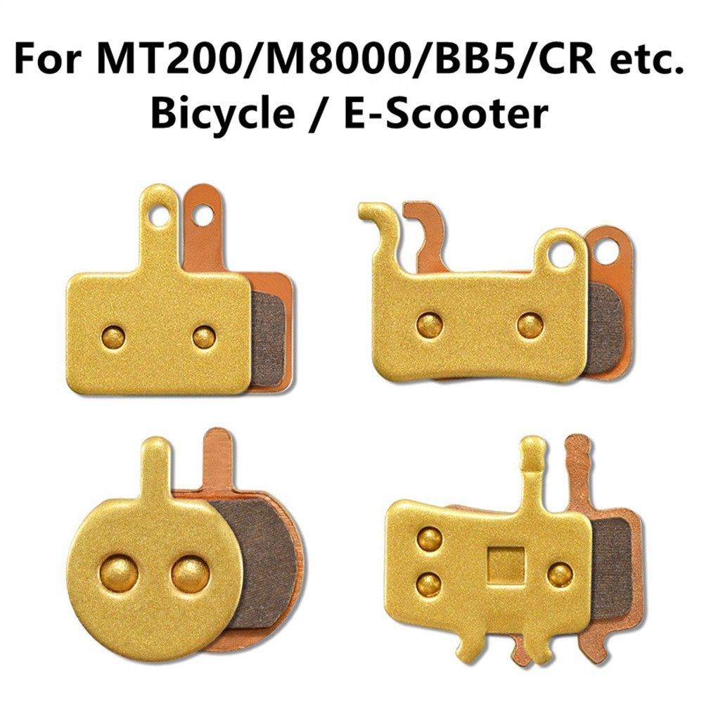 Bicycle Electric Scooter Metal Sintered Disc Brake Pads For