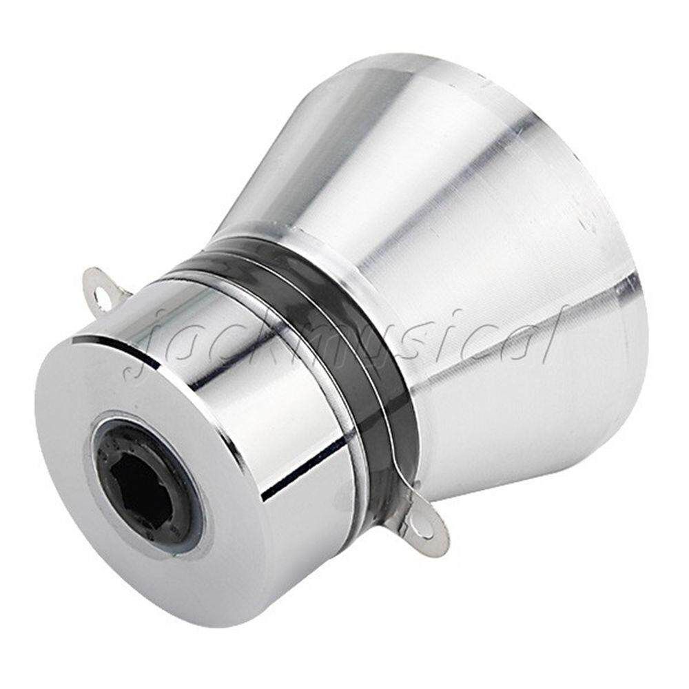 100W 28KHz Aluminum Alloy Ultrasonic Piezoelectric Transducer Cleaner Silvery