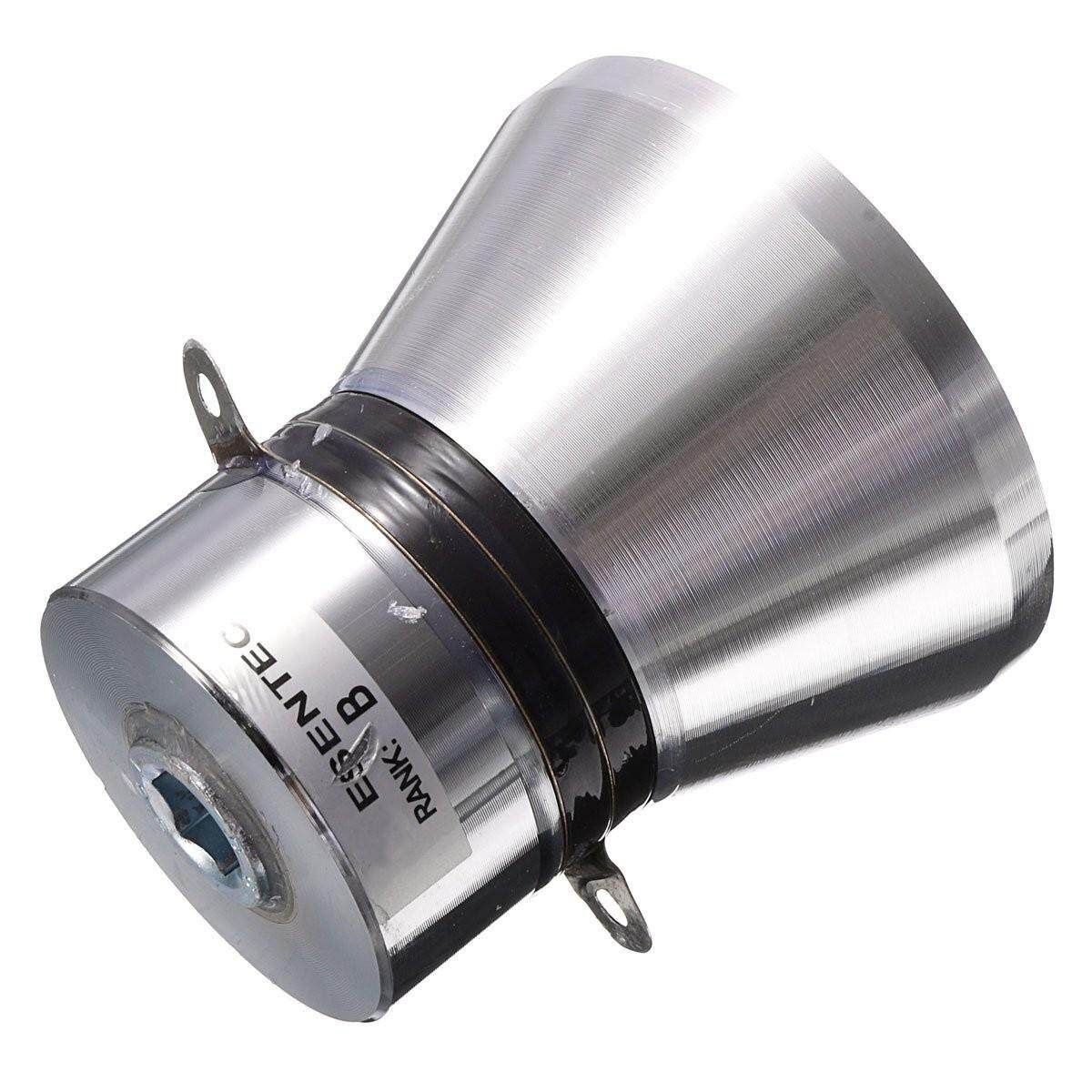 100W 28KHz Aluminum Alloy Ultrasonic Piezoelectric Transducer Cleaner Silvery