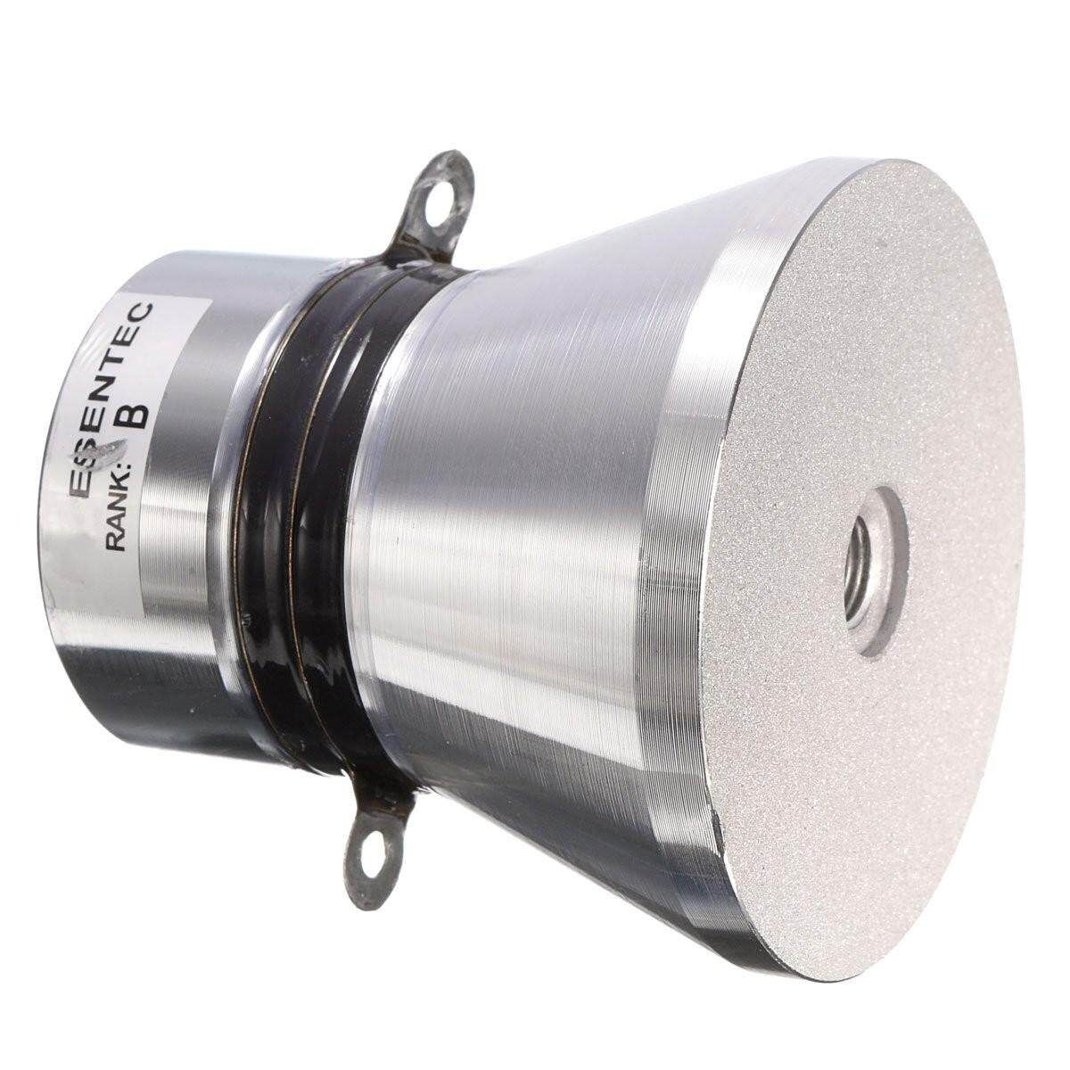 100W 28KHz Aluminum Alloy Ultrasonic Piezoelectric Transducer Cleaner Silvery