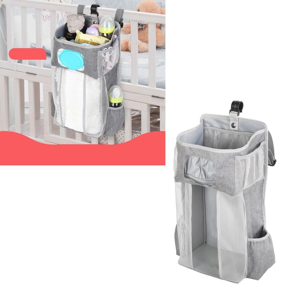 Multifunction Baby Crib Hanging Bag Storage Newborn Inafnt Bedside