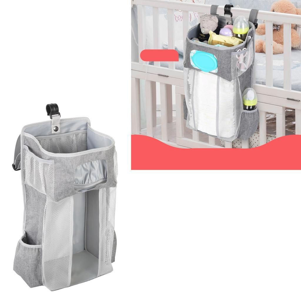 Multifunction Baby Crib Hanging Bag Storage Newborn Inafnt Bedside