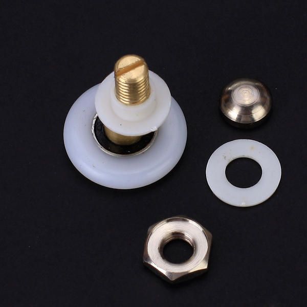 Shower Door Roller Runner Wheel 27mm Wheel Diameter Heavy Duty