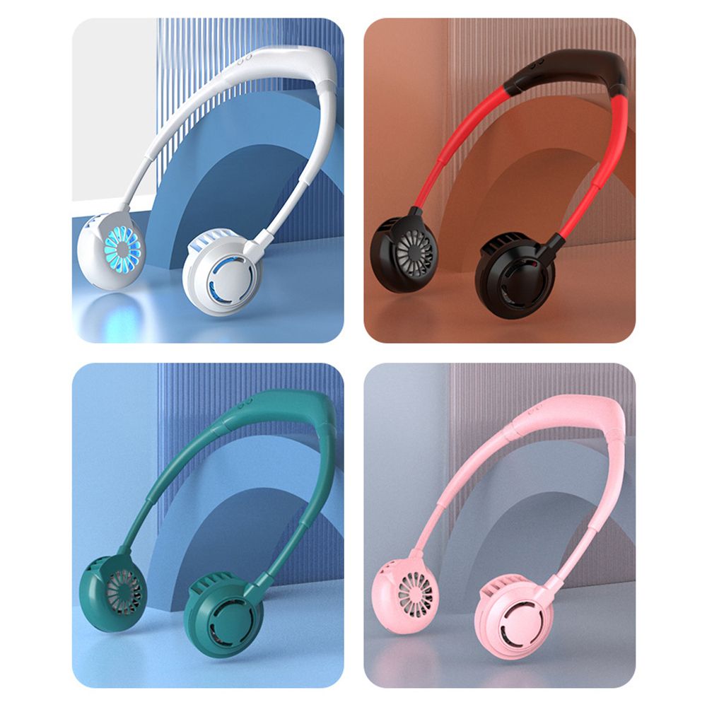 Portable Mini Neck Fan Hand Free Hanging USB Neck Fan