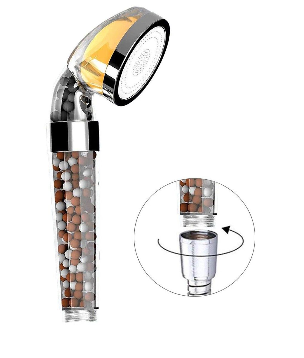 Vitamin C Filter Shower Head Filtered Shower Head Chlorine & Fluoride Filter Universal Shower System Anion Filter Shower Head