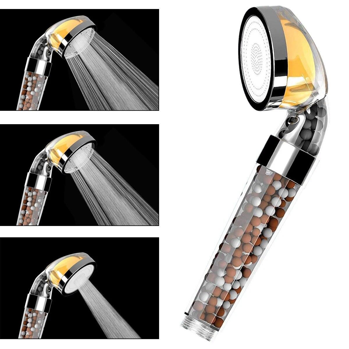 Vitamin C Filter Shower Head Filtered Shower Head Chlorine & Fluoride Filter Universal Shower System Anion Filter Shower Head