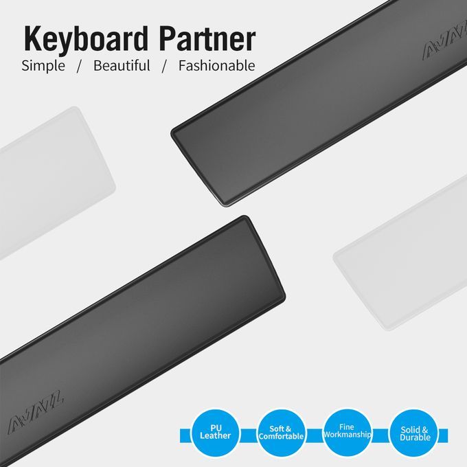 Ajazz Mechanical Keyboard Wrist Pad Ergonomic-Black