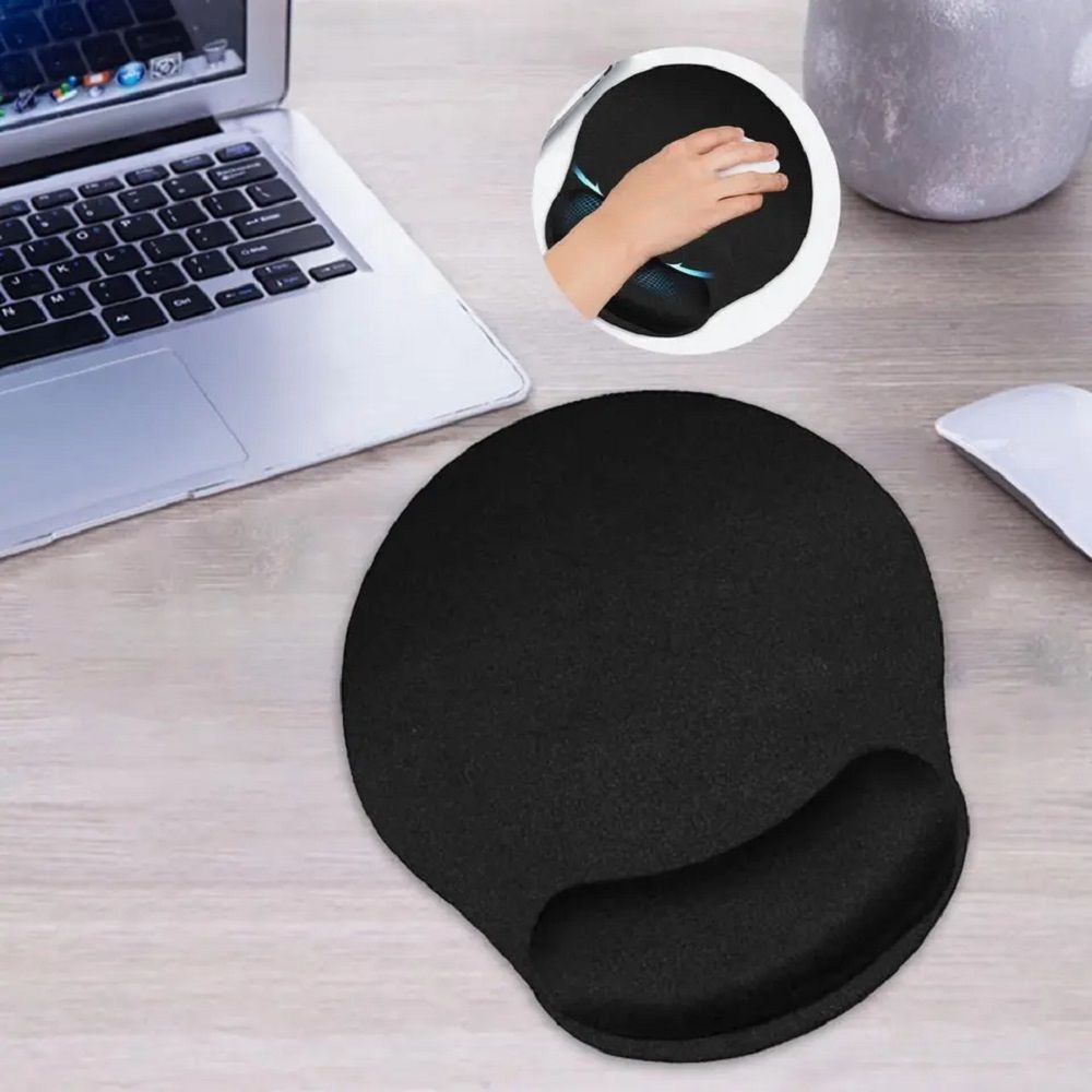 Soft Mouse Pad Comfortable Wrist Rest Support For PC + Mouse