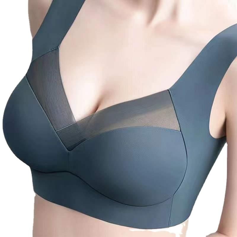 Ice Silk Seamless Thin Section Lace Beautiful Back Underwear