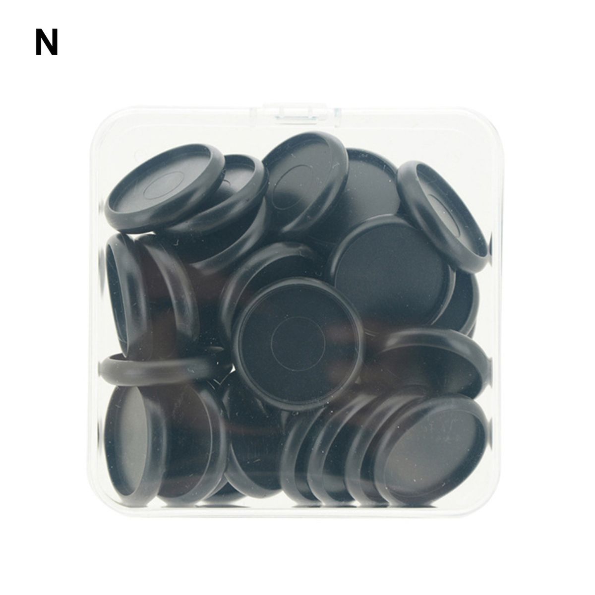 30 Pcs Loose Leaf Binder Rings Round Shape Round Shape N