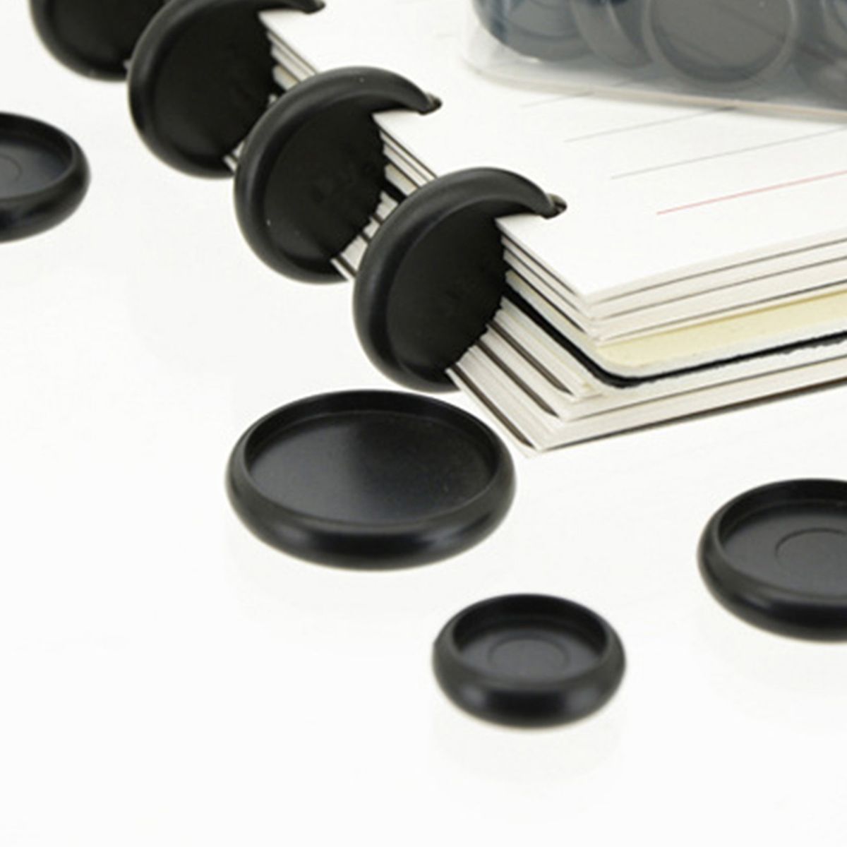 30 Pcs Loose Leaf Binder Rings Round Shape Round Shape N