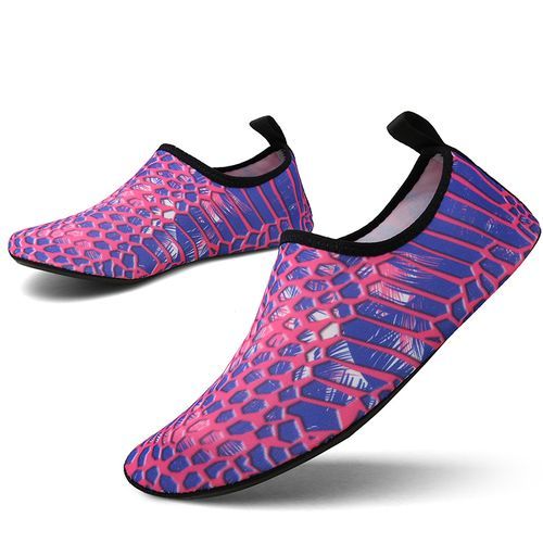 Unisex Beach Shoes Swimming Yoga Shoes Slip On Loafers Pink