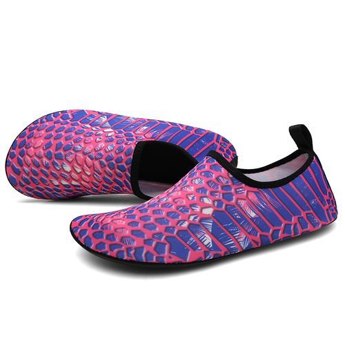 Unisex Beach Shoes Swimming Yoga Shoes Slip On Loafers Pink