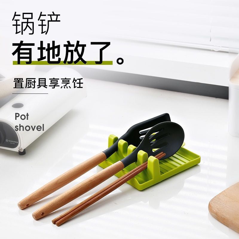 Kitchen Lid Pot Spoon Stand Storage Racks