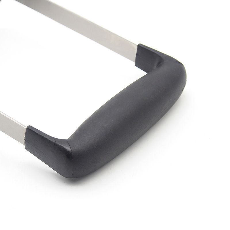 Stainless Steel Potato Masher Peeler Wave Cutter Holder