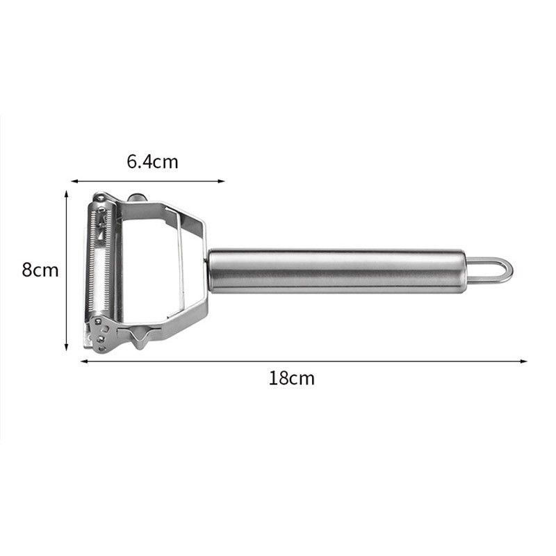 Stainless Steel Potato Masher Peeler Wave Cutter Holder