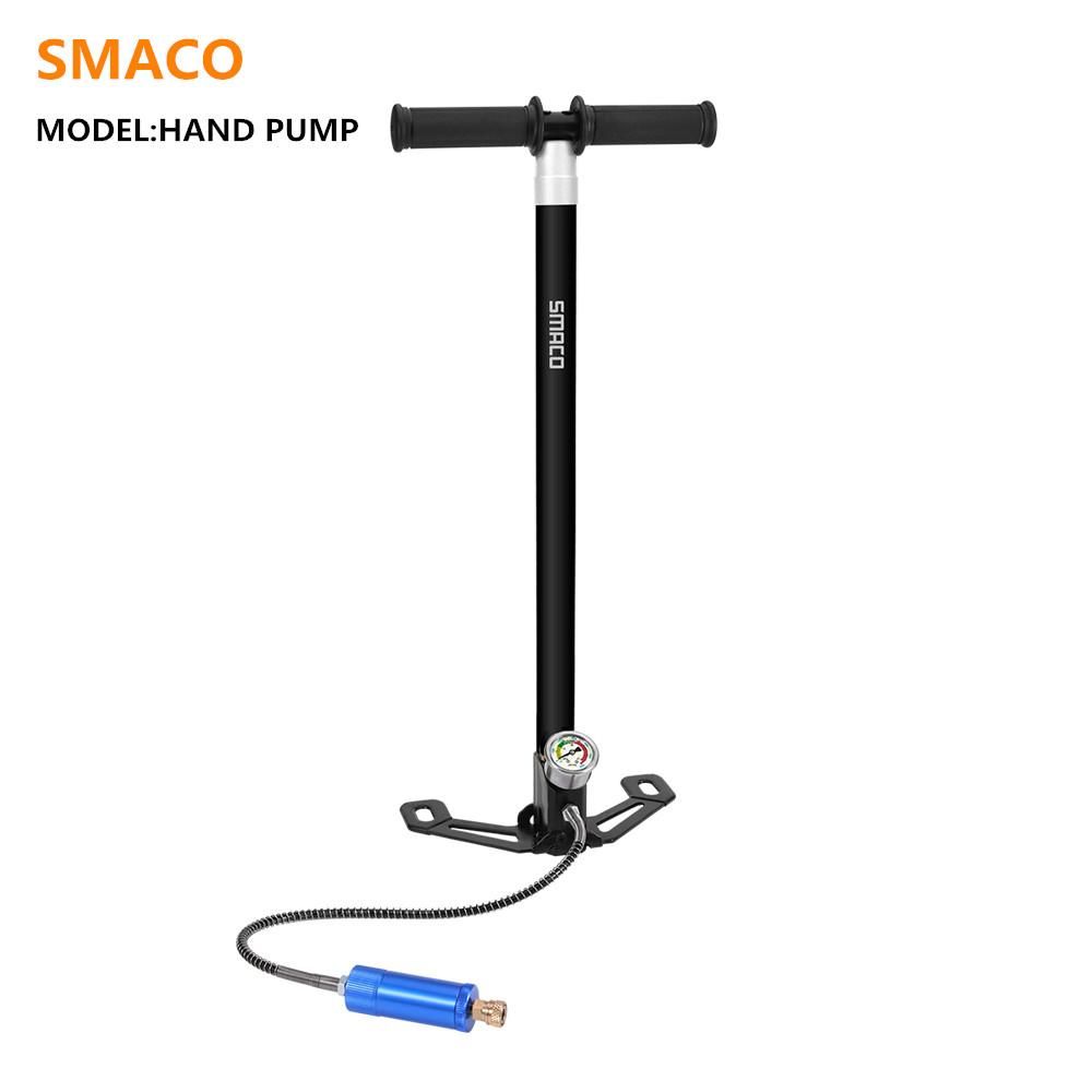 SMACO High Pressure Hand Pump Diving Oxygen Cylinder Inflator Operated Air Pump Compressor oxygen cylinder diving bottle