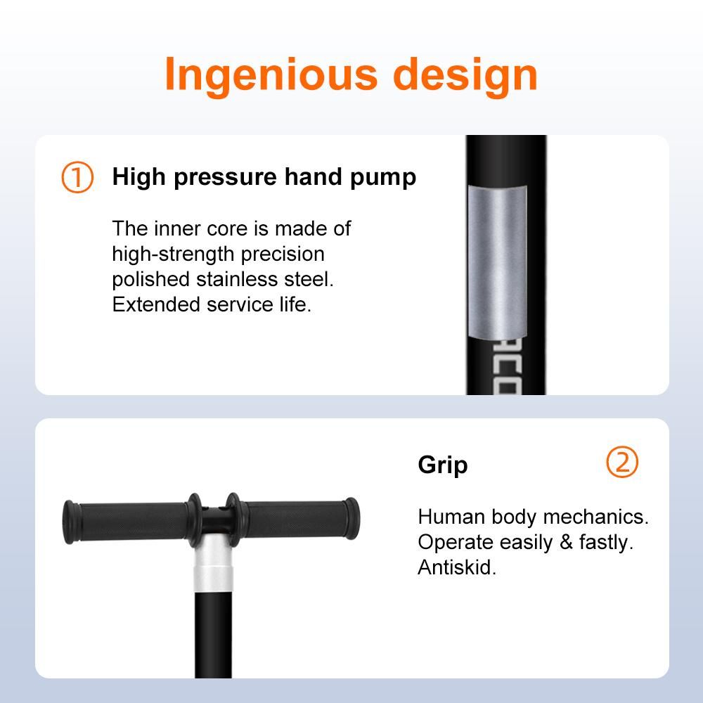 SMACO High Pressure Hand Pump Diving Oxygen Cylinder Inflator Operated Air Pump Compressor oxygen cylinder diving bottle