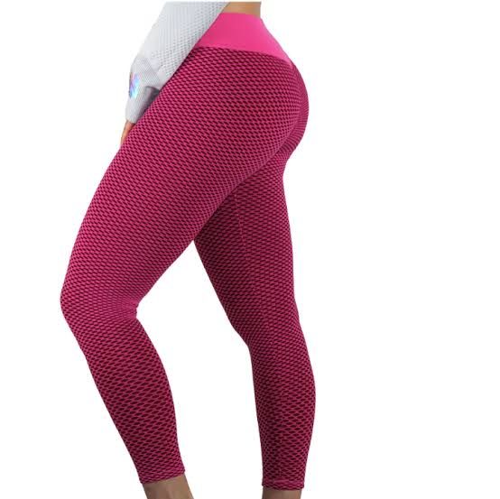 JENNIE  TIKTOK BOOTY LIFT LEGGINGS( PINK)