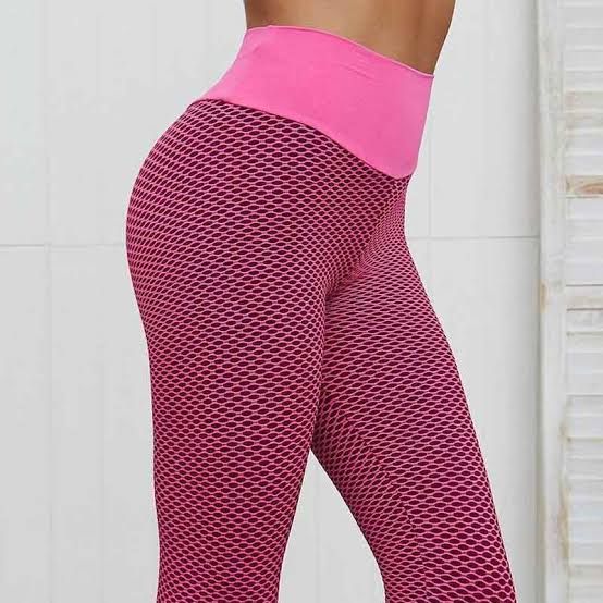 JENNIE  TIKTOK BOOTY LIFT LEGGINGS( PINK)
