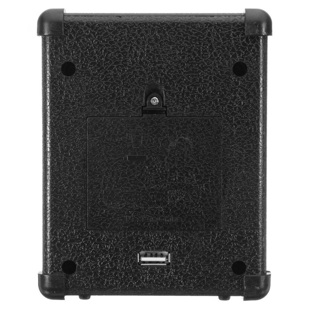 4 Inch Micro Portable 5watt Powered Guitar Amp Amplifier 4 Ohms With USB Black