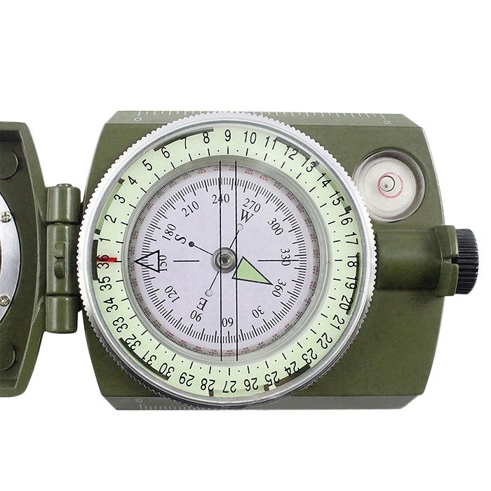 Professional Compass Military Army Luminous Compass Optical