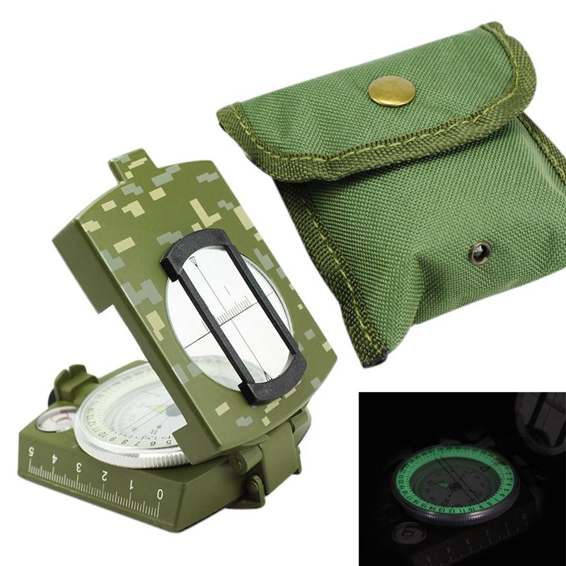 Professional Compass Military Army Luminous Compass Optical