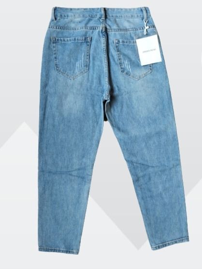 Ripped Boyfriend Jeans