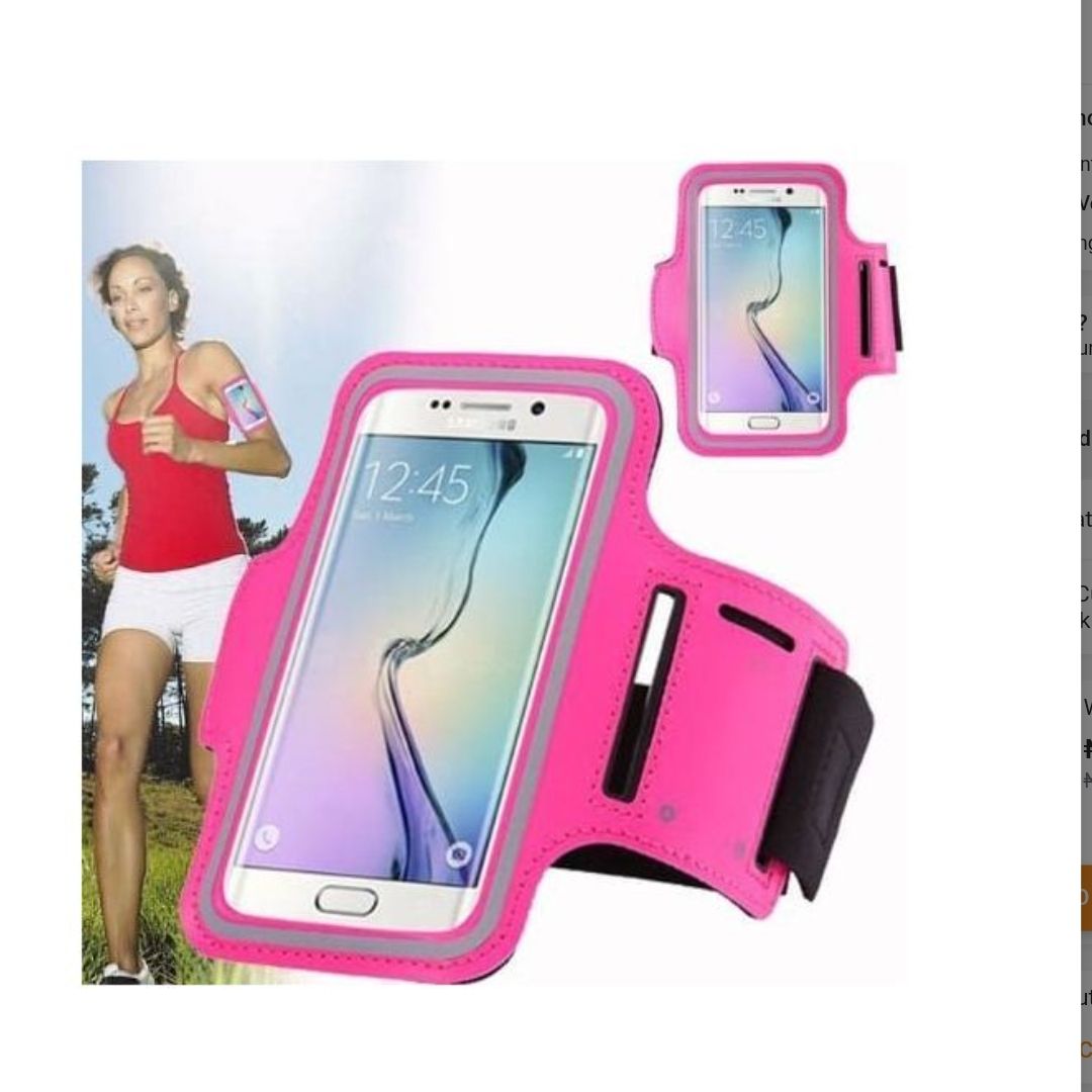 Foreign Waterproof Running Arm Band / Phone Pouch Cover 1pc
