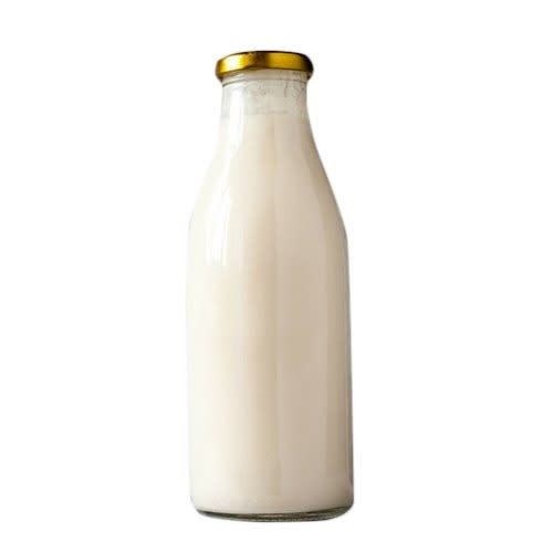 Clear Glass Milk/juice Bottle - 200ml