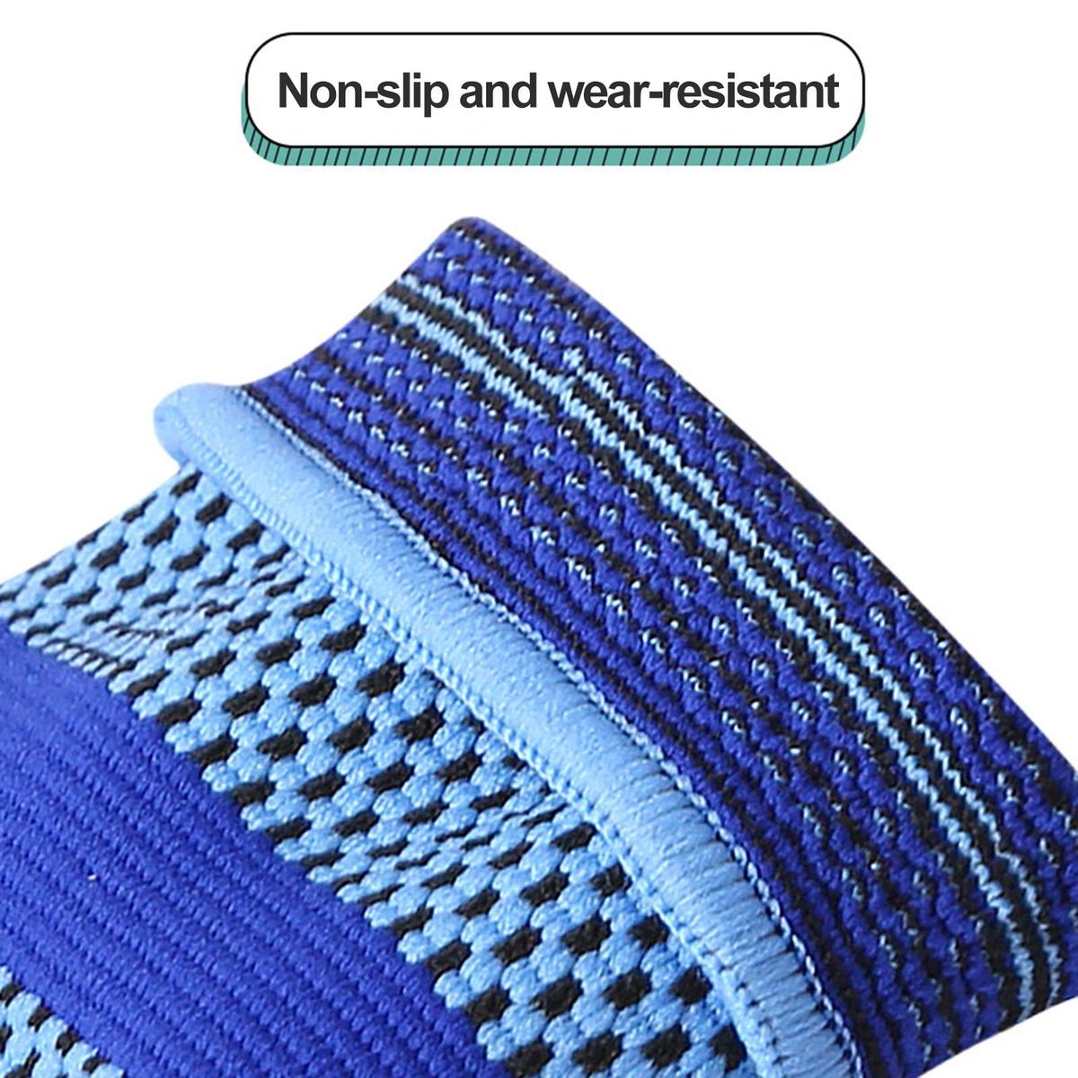 Sports Elbow Pad Kids Soft Breathable Elbow Compression for Active Blue