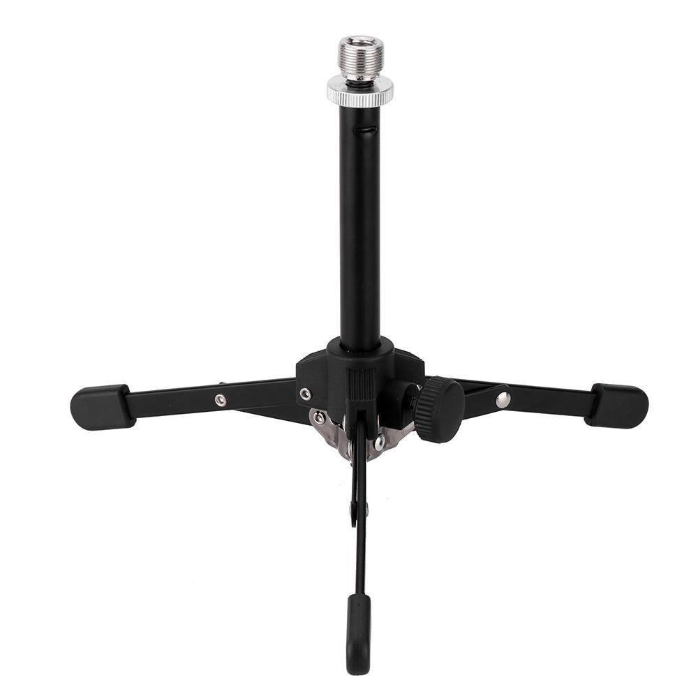 MS-12 Mini Foldable Desktop Tabletop Tripod Microphone Mic Stand Holder
