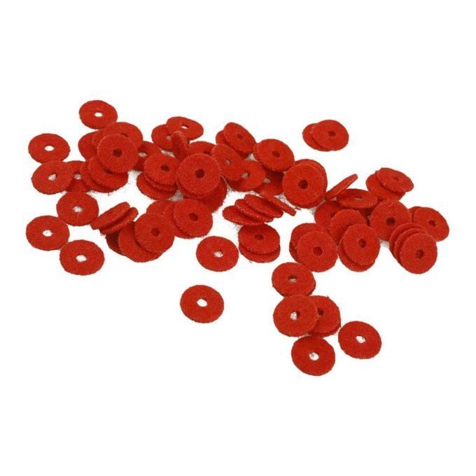 90 Pcs Piano Keyboard Felt & Punchings Set For Leveling Keys Repair