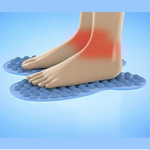 The Reflexology Foot Massage Mat-Blue