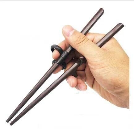 Chopsticks right hand for beginner of Chinese food Adults learning chopsticks Chinese Lunch necessary kitchen supplies free ship