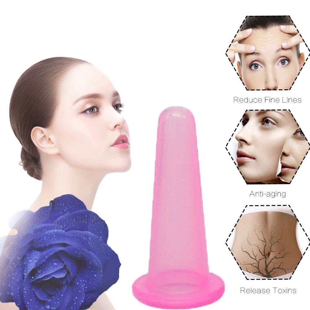 Therapy Masajeador Body Cup Set Massage Anti 4PCS/Set Cellulite Vacuum Set Cup Silicone Massager Cup Cups