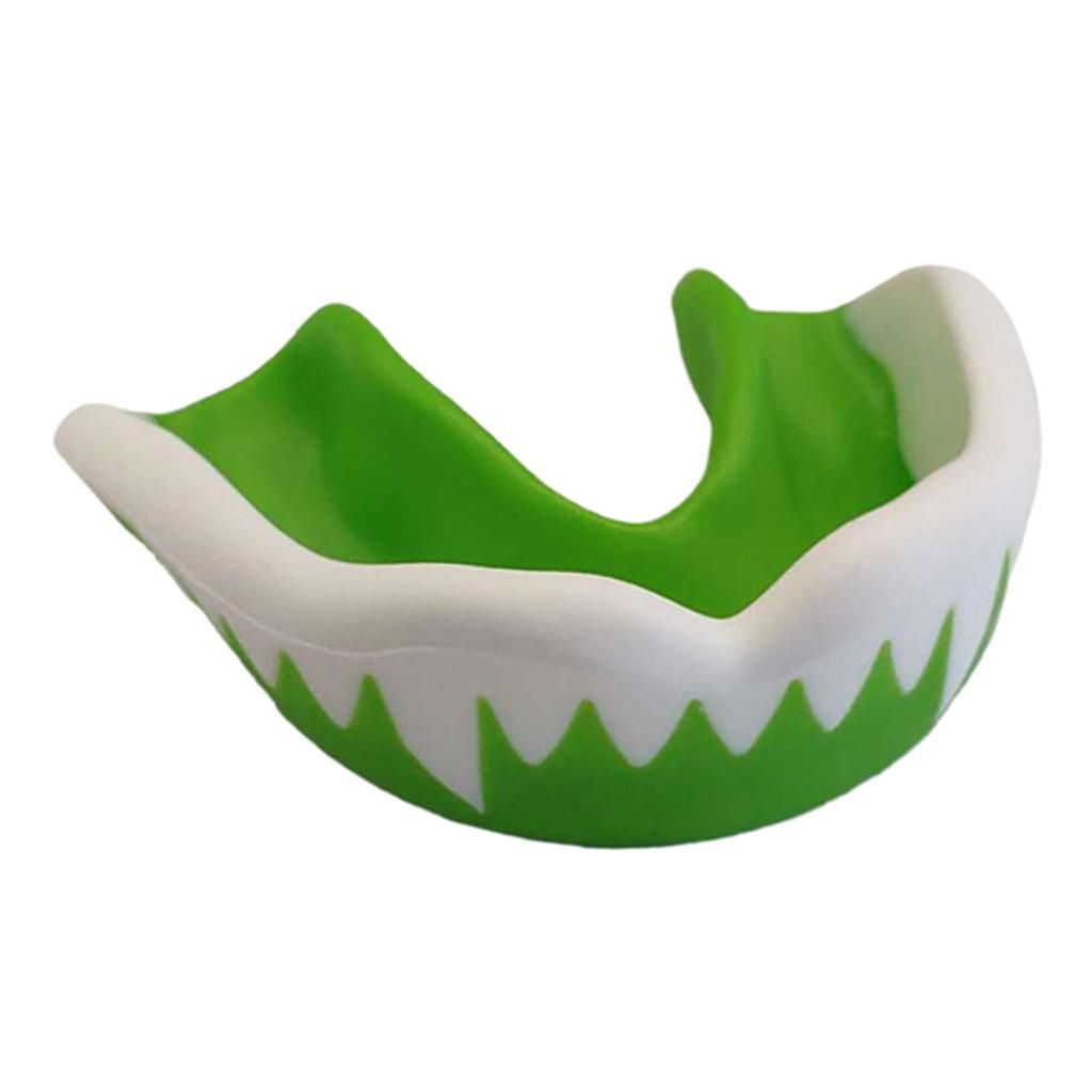 Boxing Mouthguard Adult EVA Mouth Guard MMA  Green 47mm