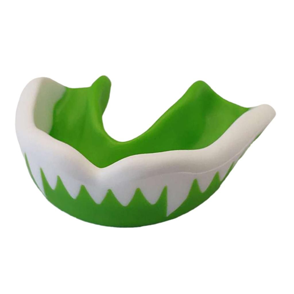 Boxing Mouthguard Adult EVA Mouth Guard MMA  Green 47mm