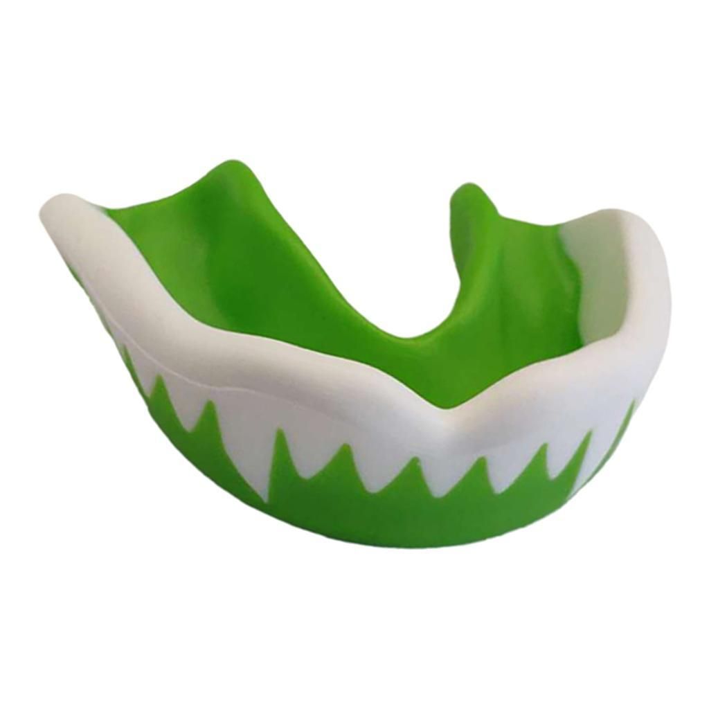 Boxing Mouthguard Adult EVA Mouth Guard MMA  Green 47mm