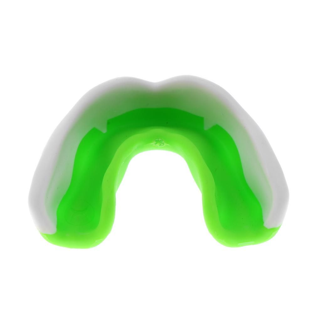 Boxing Mouthguard Adult EVA Mouth Guard MMA  Green 47mm
