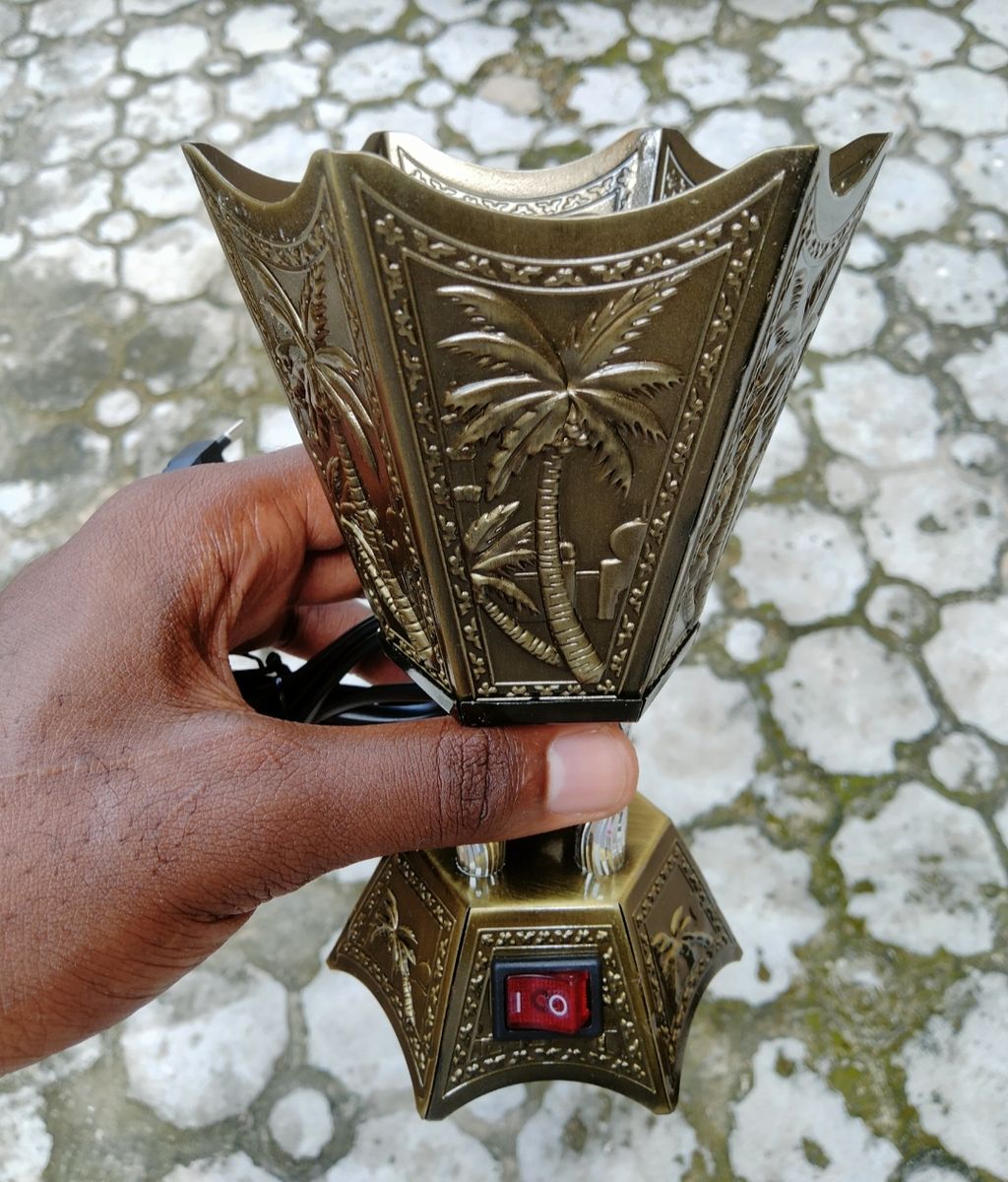 Bronze Modern Electric Incense Burner